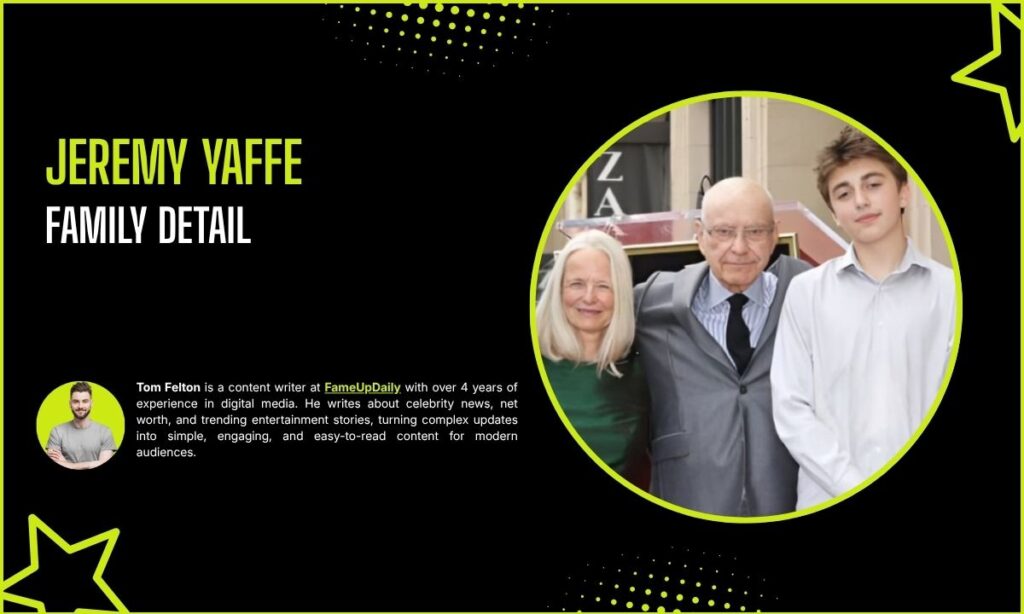 Jeremy Yaffe Family