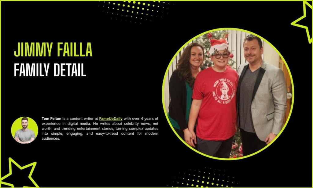 Jimmy Failla Family