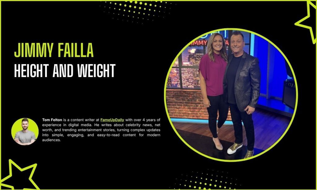 Jimmy Failla Height And Weight