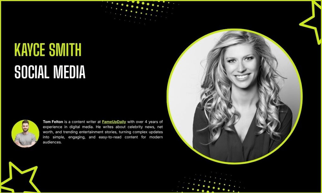 Kayce Smith Social Media