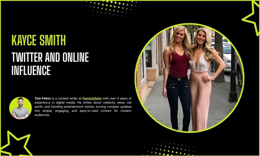 Kayce Smith Twitter and Online Influence