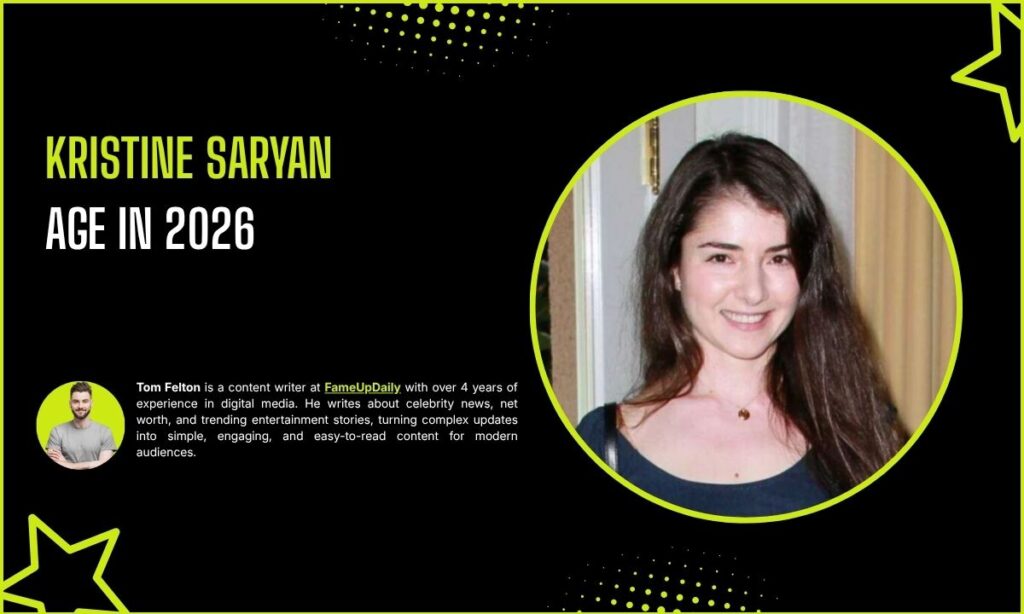Kristine Saryan Age