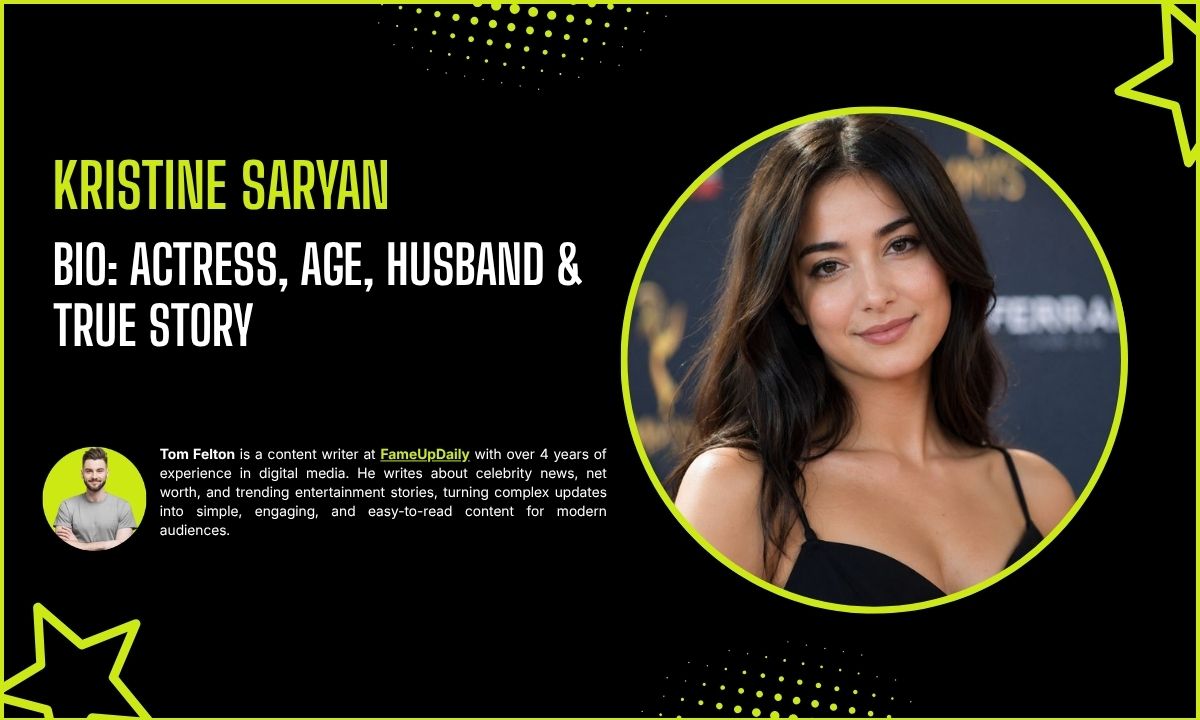 Kristine Saryan Bio: Actress, Age, Husband & True Story
