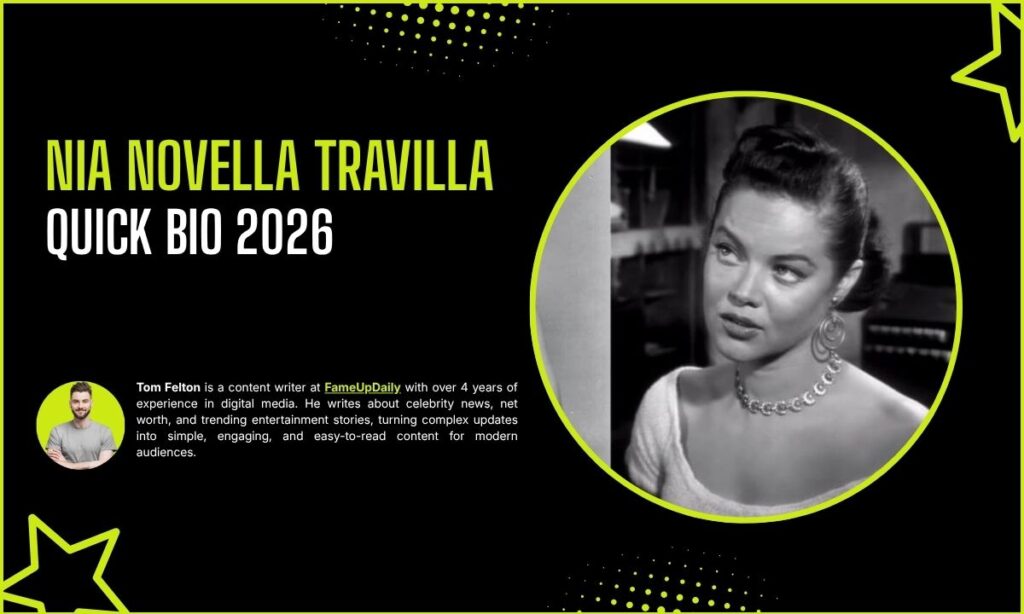 Nia Novella Travilla Quick Bio