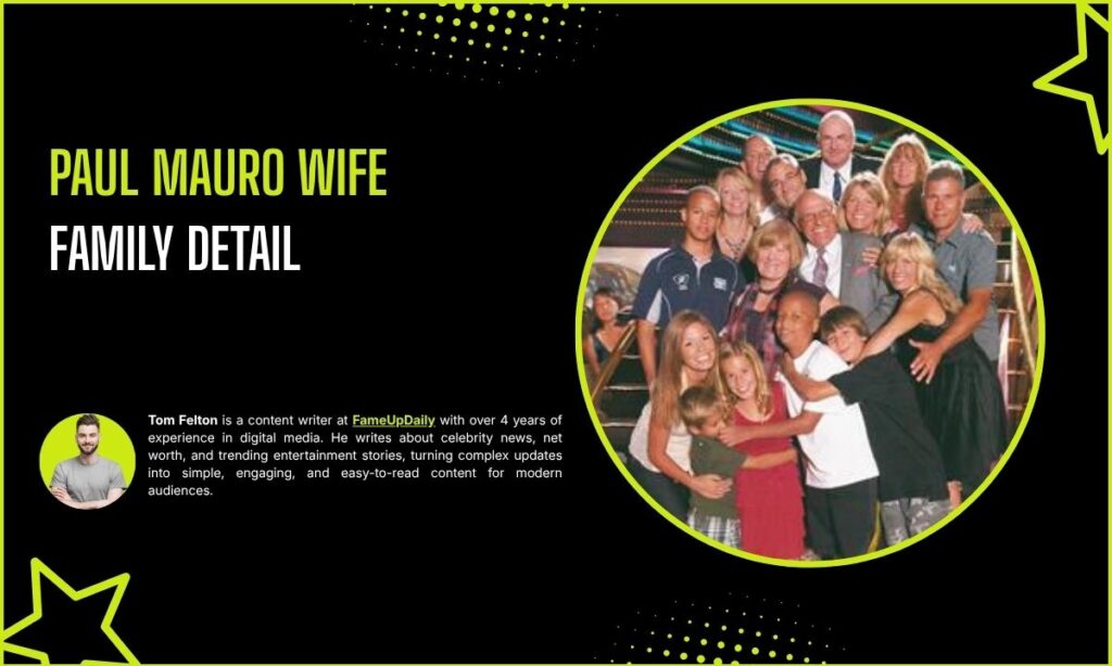 Paul Mauro Wife And Family