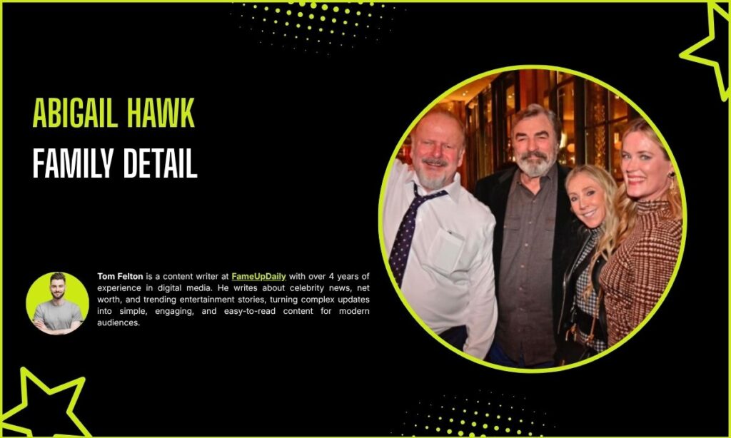 Abigail Hawk Family