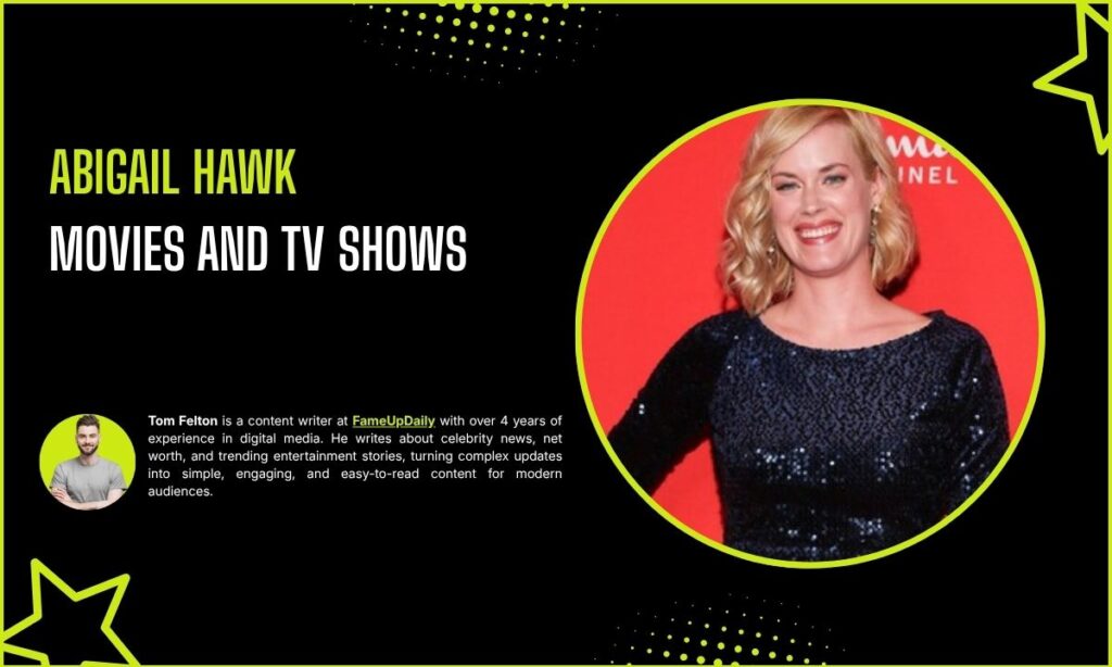 Abigail Hawk Movies And TV Shows