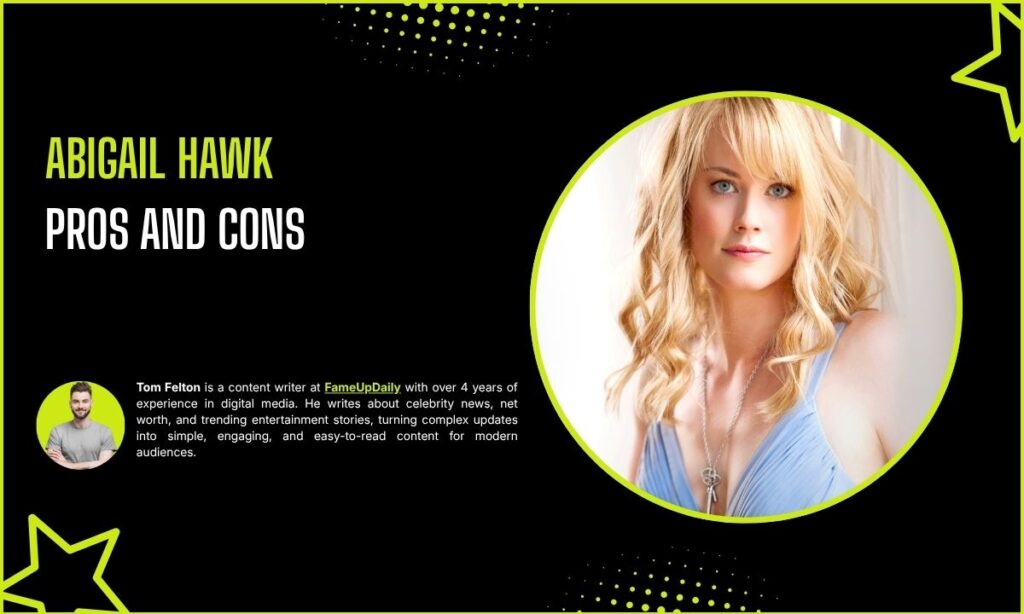 Pros and Cons of Abigail Hawk Financial Growth Model