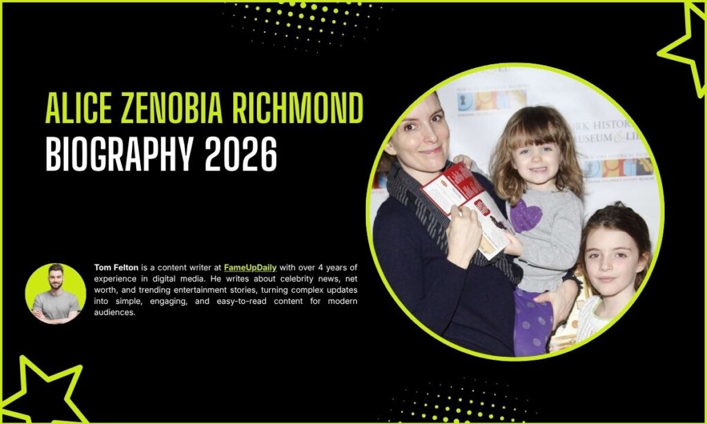 Alice Zenobia Richmond Biography