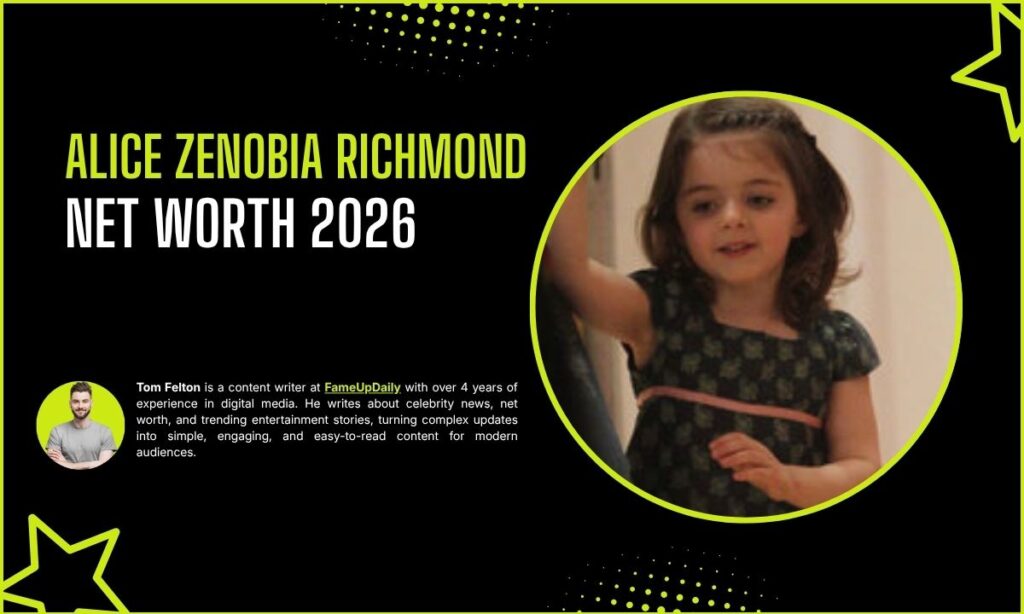 Alice Zenobia Richmond Net Worth