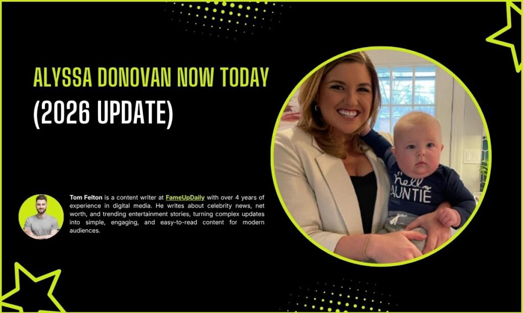 Alyssa Donovan Now Today In 2026