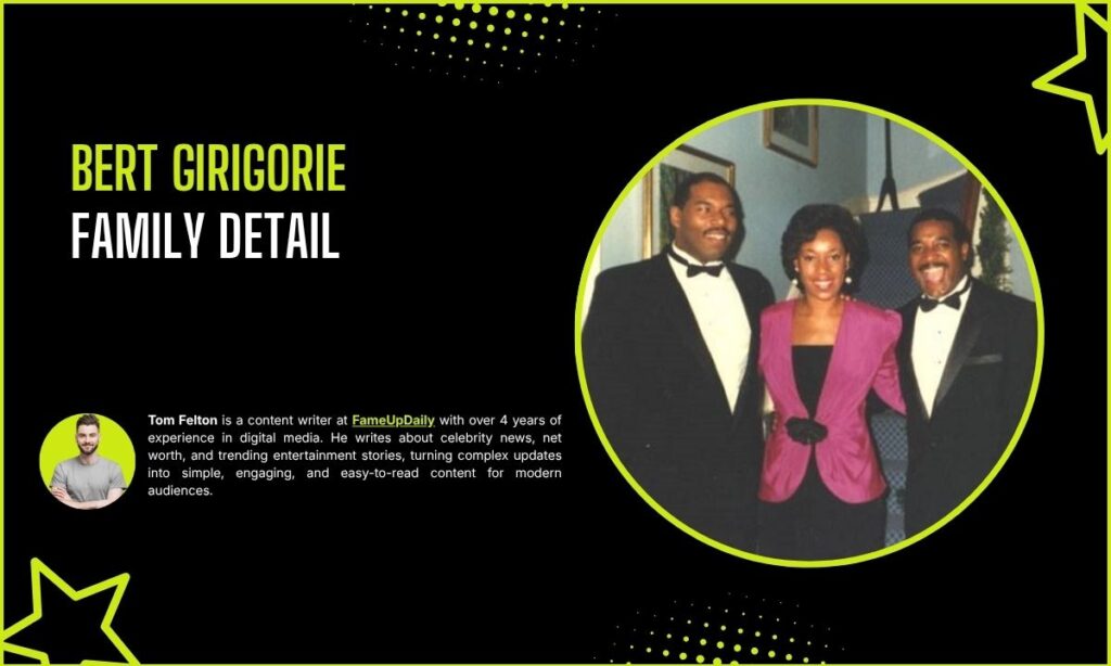 Bert Girigorie Family