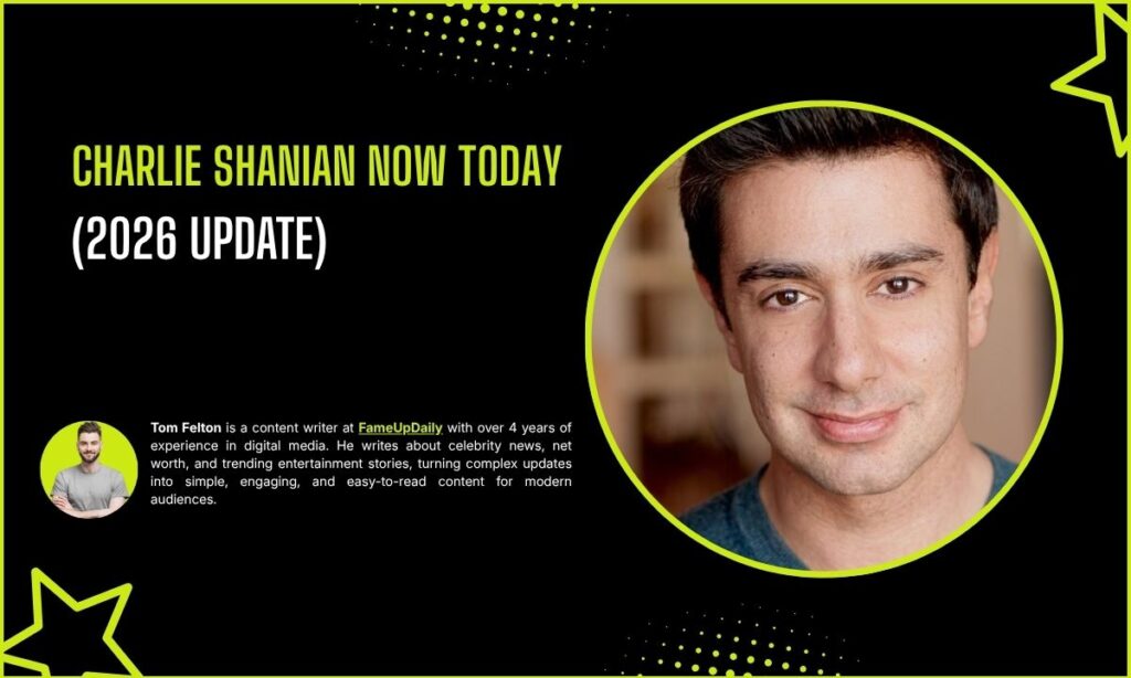 Charlie Shanian Now Today In 2026