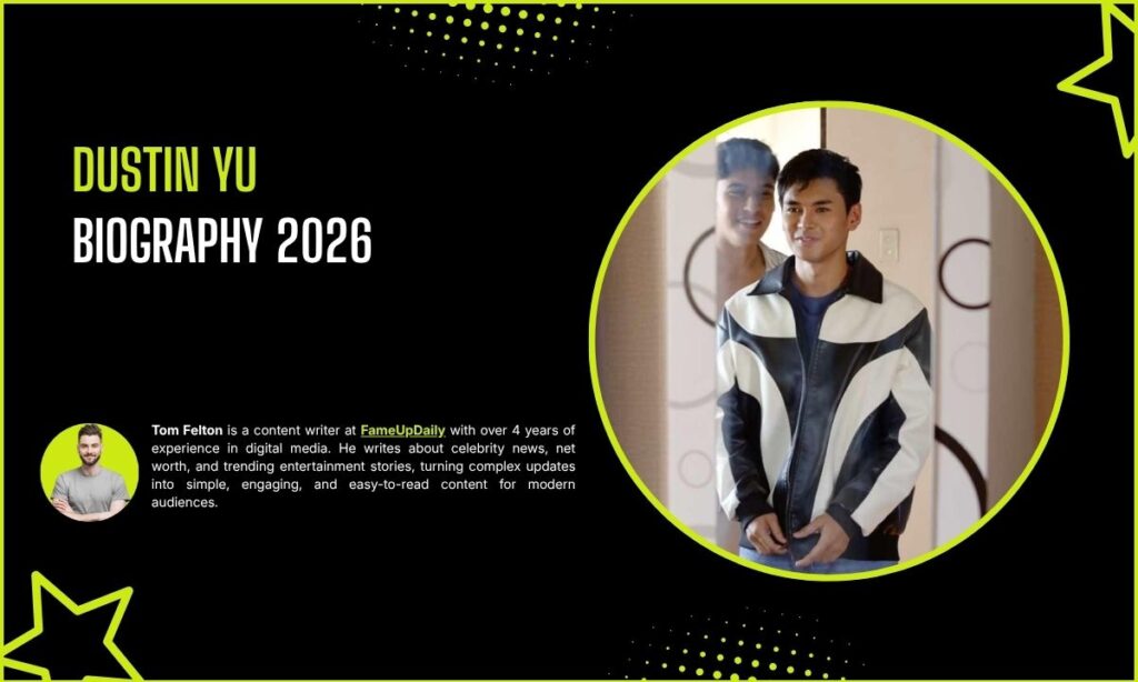 Dustin Yu Biography