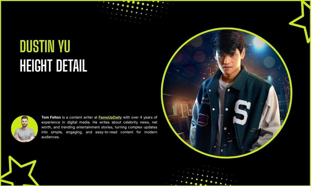 Dustin Yu Height