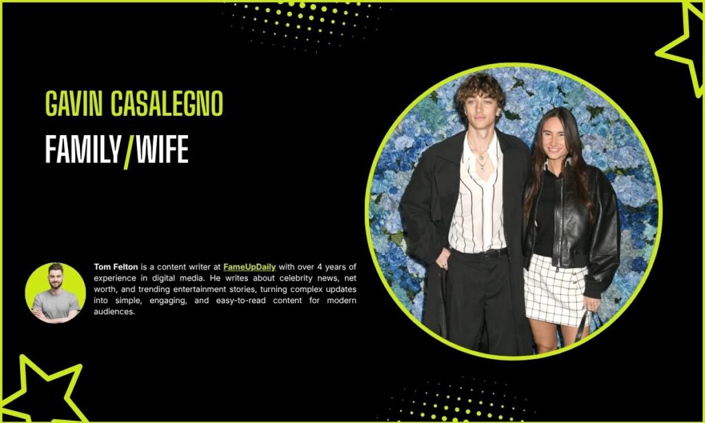 Gavin Casalegno Family