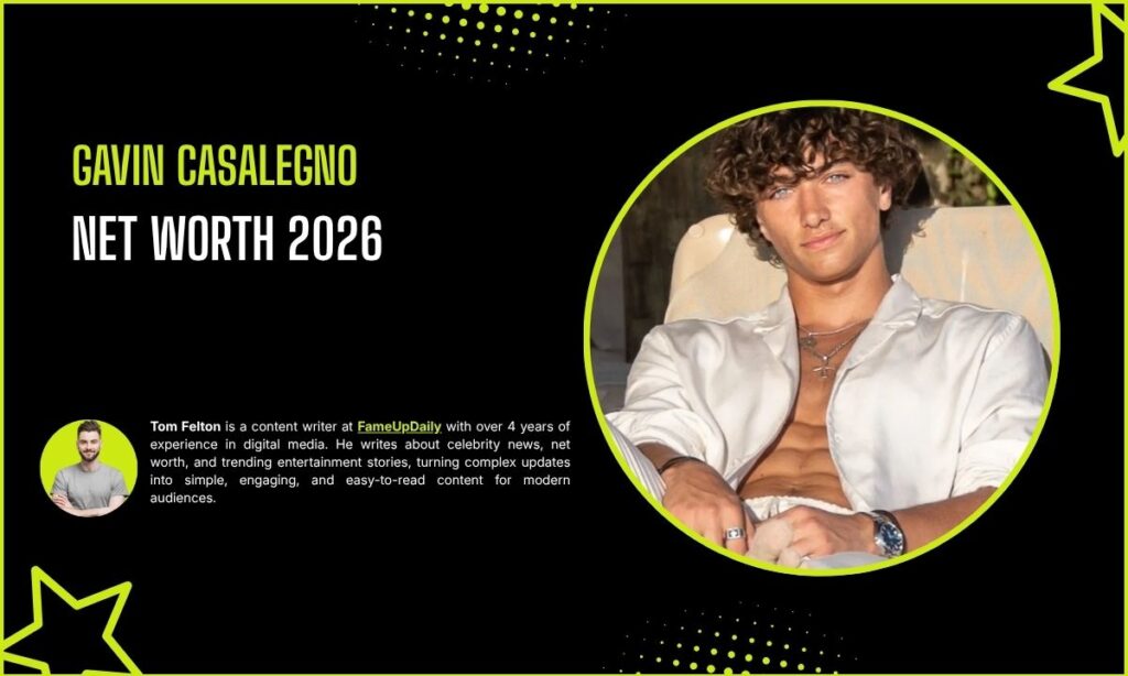 Gavin Casalegno Net Worth