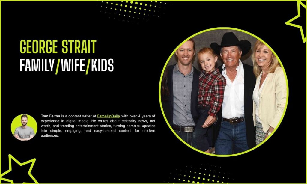 George Strait Family