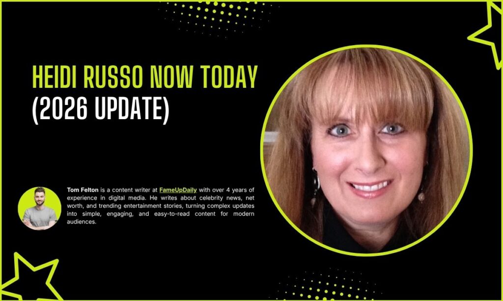 Heidi Russo Now Today