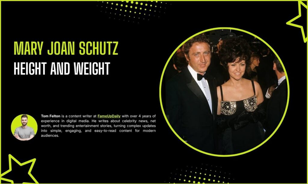 Mary Joan Schutz Height And Weight