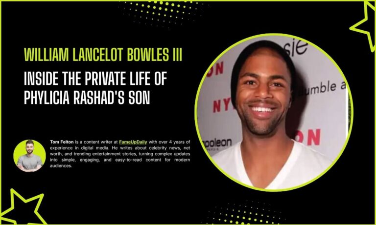 Who Is William Lancelot Bowles III? Inside the Private Life of Phylicia Rashad's Son