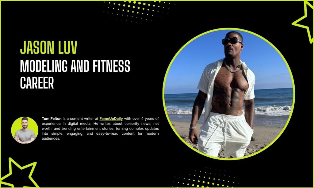 Jason Luv Modeling and Fitness Career