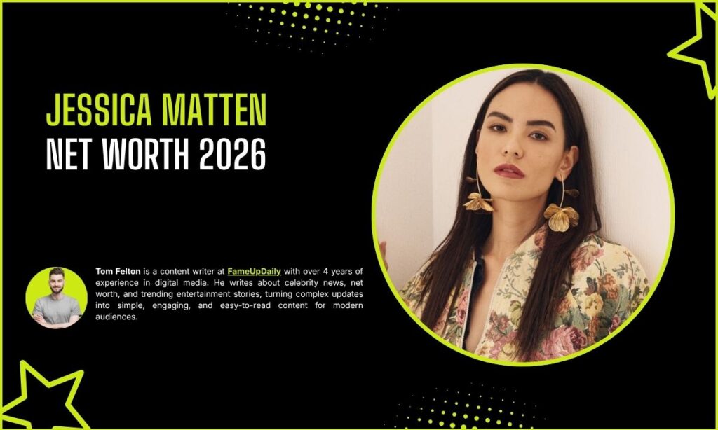 Jessica Matten Net Worth