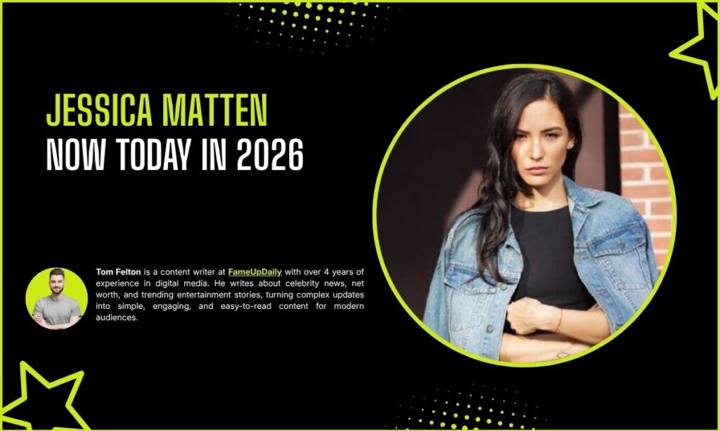 Jessica Matten Now Today in 2026