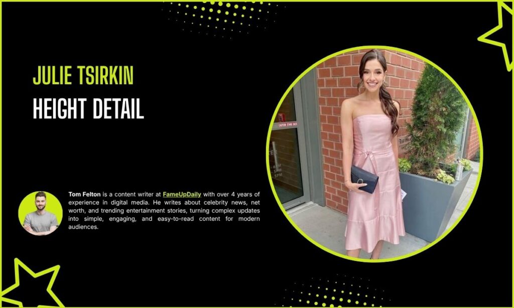 Julie Tsirkin Height