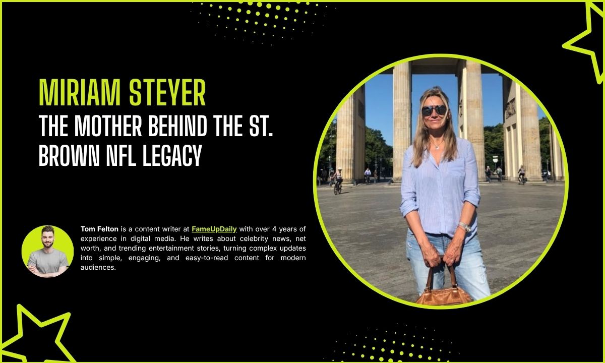 Miriam Steyer: The Mother Behind the St. Brown NFL Legacy