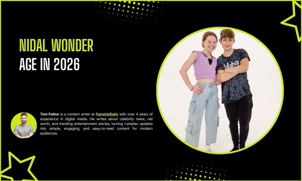 How Old Is Nidal Wonder in 2026?