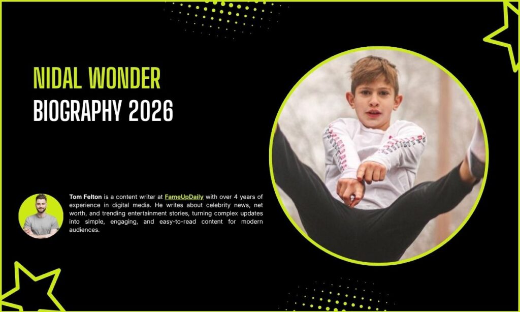 Nidal Wonder Biography