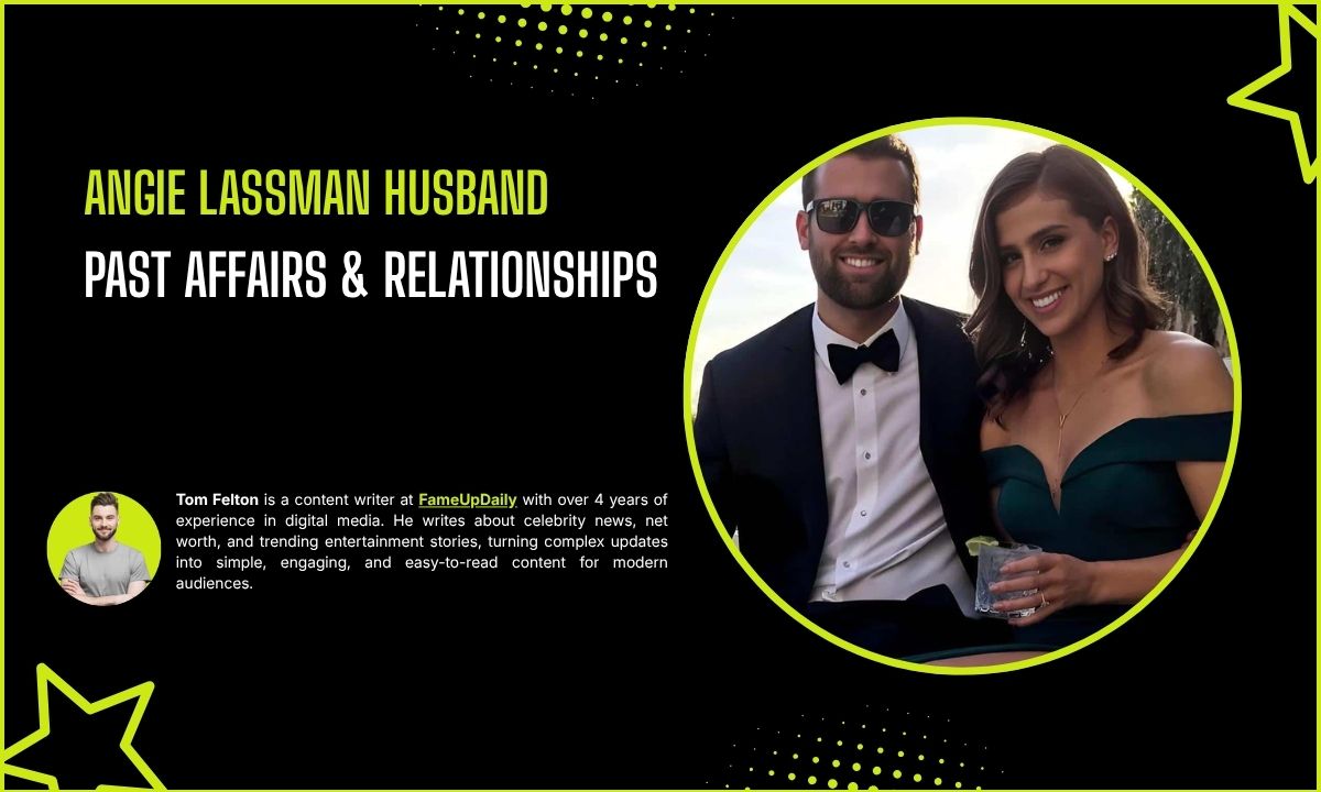 Angie Lassman Husband, Past Affairs & Relationships