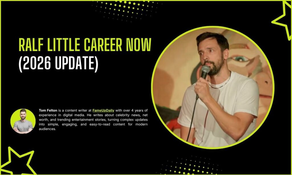 Ralf Little Career