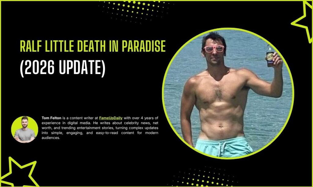 Ralf Little: The Death in Paradise Effect