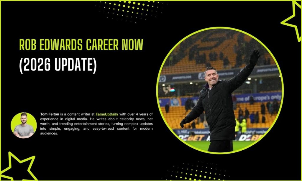 Rob Edwards Career Journey