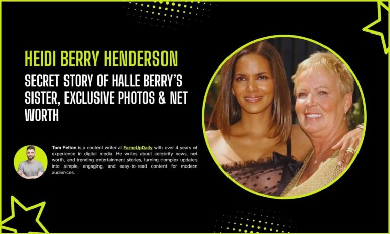 Heidi Berry Henderson: Secret Story of Halle Berry's Sister, Exclusive Photos & Net Worth