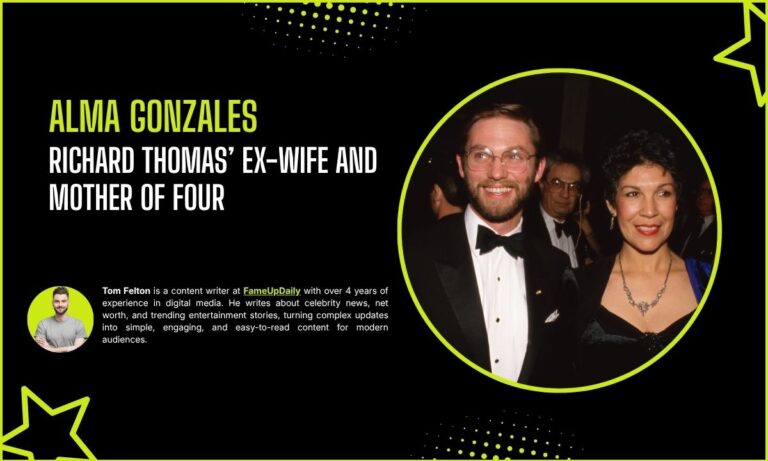 The Real Story of Alma Gonzales: Richard Thomas' Ex-Wife and Mother of Four