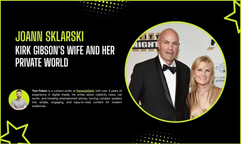 The Real Story of JoAnn Sklarski: Kirk Gibson's Wife and Her Private World