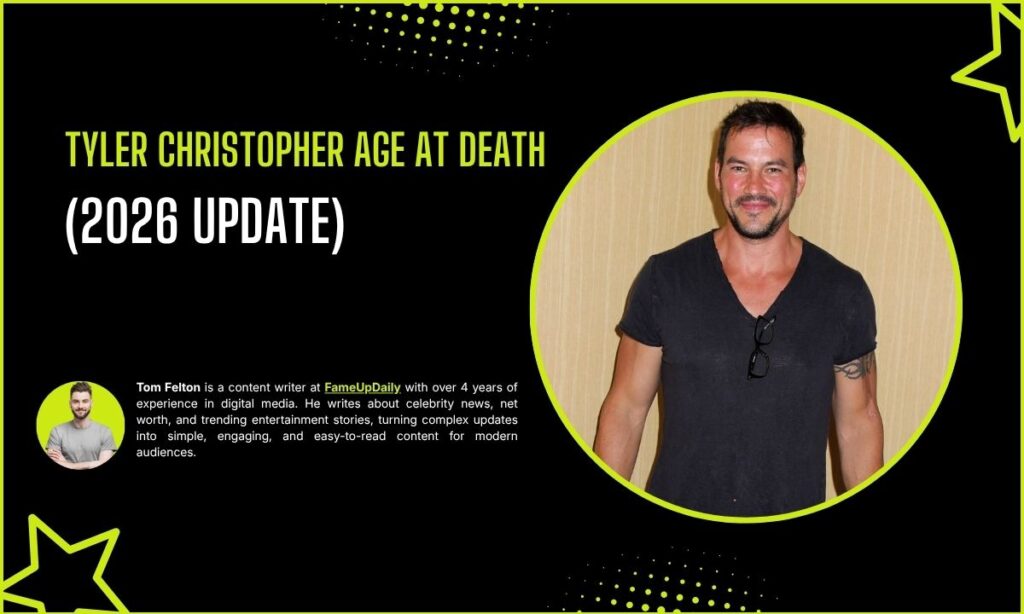 Tyler Christopher Age At Death