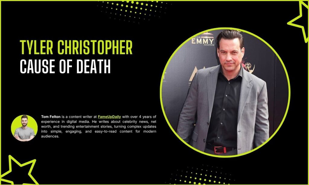 Tyler Christopher Cause Of Death