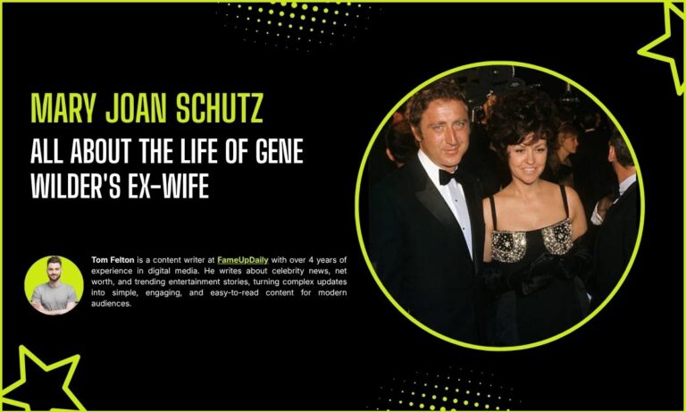 Who Is Mary Joan Schutz? All About The Life Of Gene Wilder's Ex-Wife