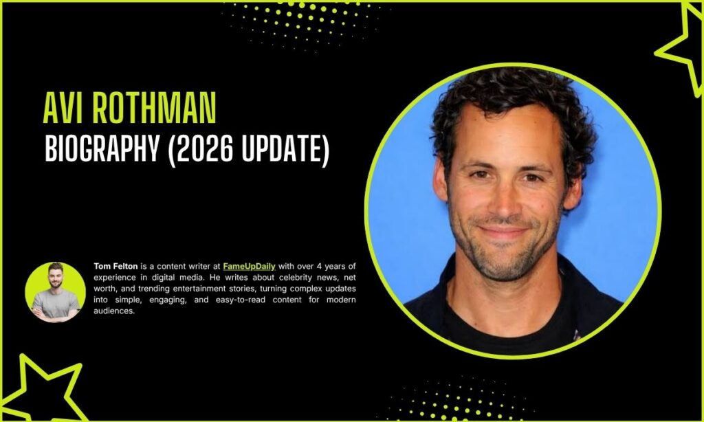 Avi Rothman Biography