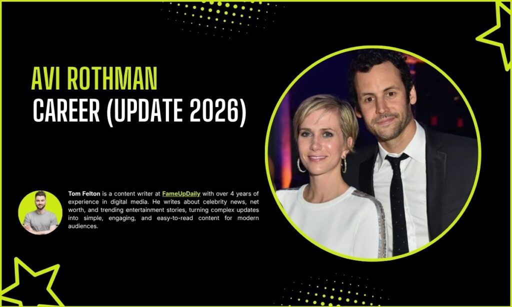 Avi Rothman Career: Writing, Acting, and Directing