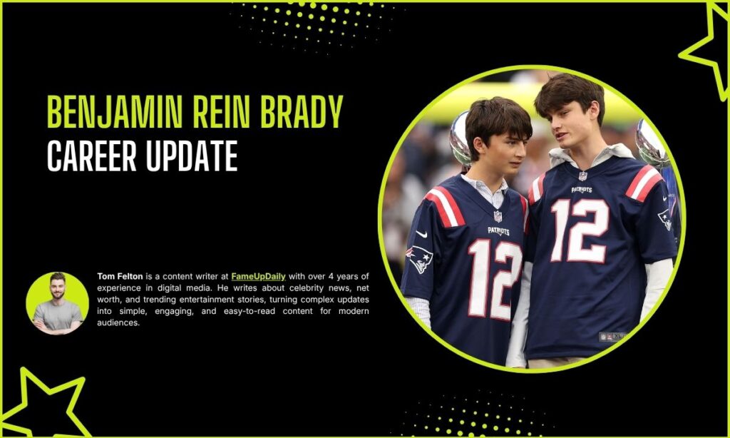 Benjamin Rein Brady Career