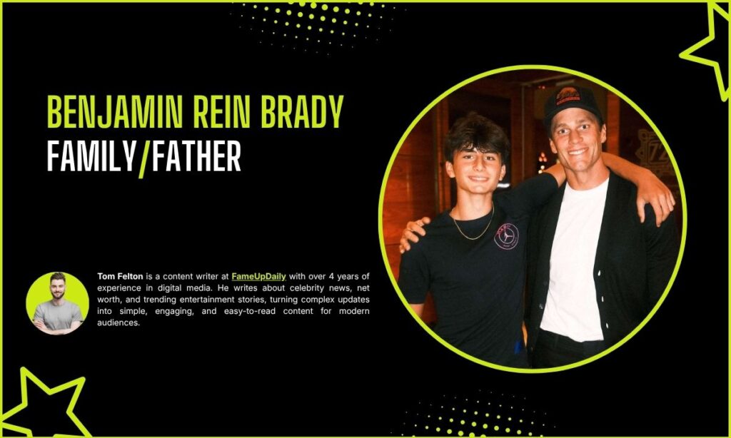 Benjamin Rein Brady Family