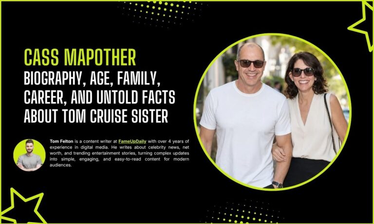 Cass Mapother: Biography, Age, Family, Career, And Untold Facts About Tom Cruise Sister