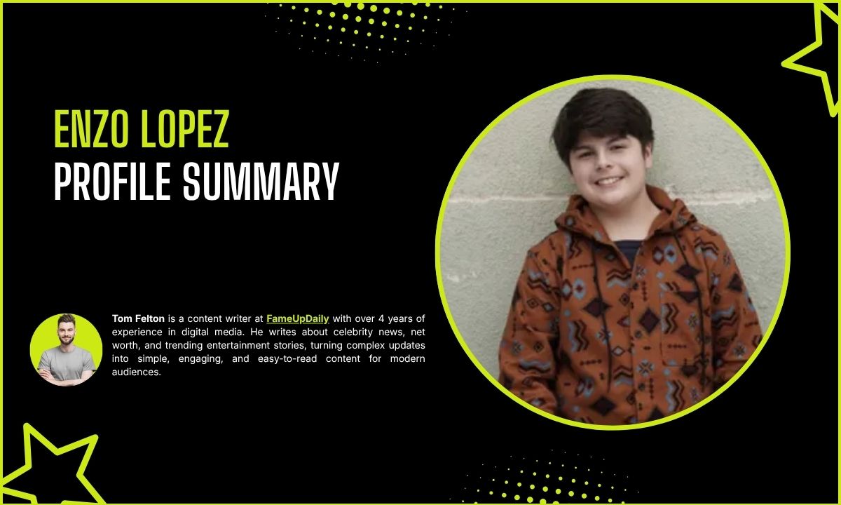 Enzo Lopez Profile Summary