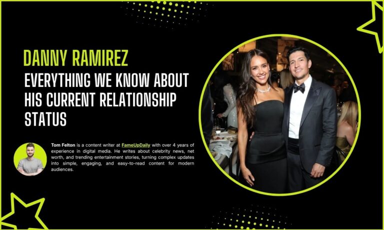 Is Danny Ramirez Married? Everything We Know About His Current Relationship Status