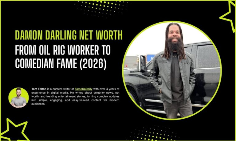 Damon Darling Net Worth Revealed: From Oil Rig Worker to Comedian Fame (2026)